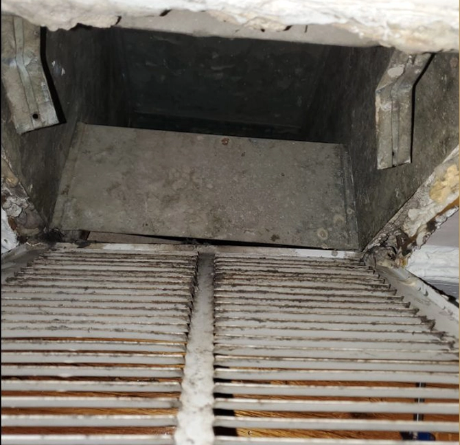 Dryer Vent After Cleaning