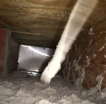 Air Duct Before Cleaning
